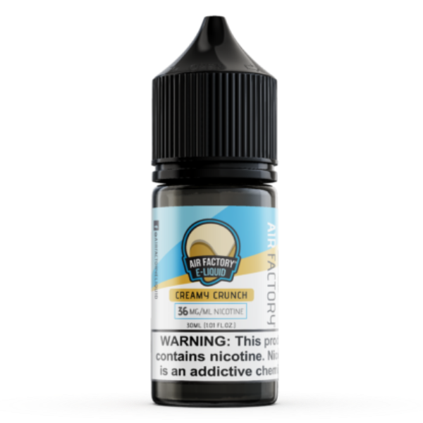 Creamy Crunch Air Factory Salt - 30ml - Black Coral
